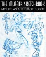 Free download The MLaa TR Sketchbook By The Artists From My Life As A Teenage Robot [ 1st Edition 2004] free photo or picture to be edited with GIMP online image editor